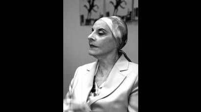 La prima ballerina Alicia Alonso.