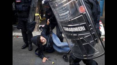 Manifestaciones en contra de la austeridad