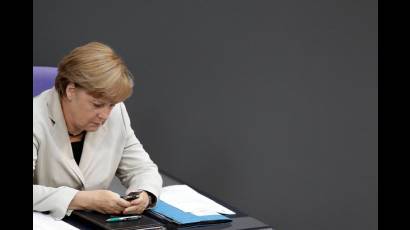 Canciller alemana Angela Merkel