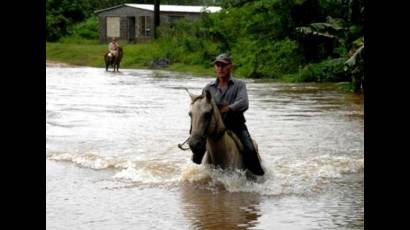 Lluvias en Villa Clara