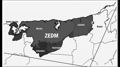 Mapa de la ZEDM