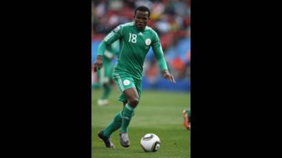 Futbolista nigeriano Víctor Obinna