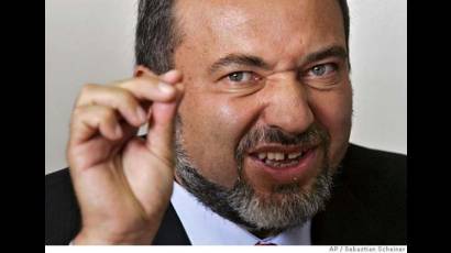 Lieberman, el verdadero rostro del sionismo