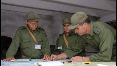 Ejercicio Estratégico en la provincia de Camagüey