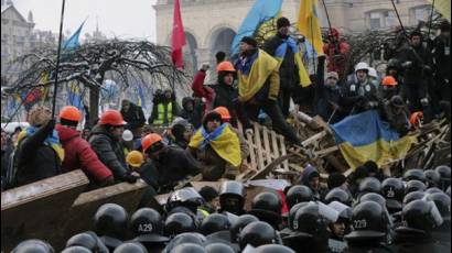 Manifestaciones en Ucrania