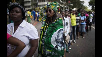 Honras fúnebres a Nelson Mandela