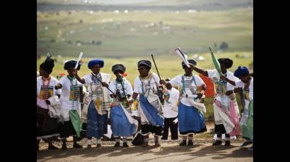 Mujeres de la etnia xhosa