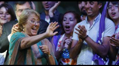 Michel Bachelet, presidenta de Chile por segunda vez