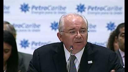 Rafael Ramírez, ministro venezolano de Petróleo y Minería