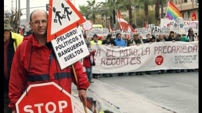 Protestas en el viejo continente