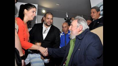 Inauguración del Kcho Estudio Romerillo