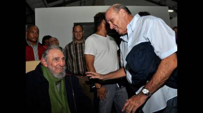 Inauguración del Kcho Estudio Romerillo