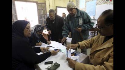 Referendo constitucional en Egipto