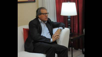 Luis Almagro, canciller de Uruguay 