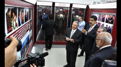 Inauguración del museo dedicado a Chávez