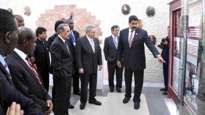 Inauguración del museo dedicado a Chávez