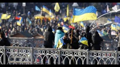 Enfrentamientos en Kiev