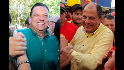 Candidatos a la presidencia de Costa Rica