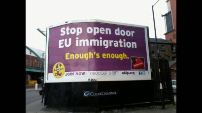 Detengan la inmigración de los europeos