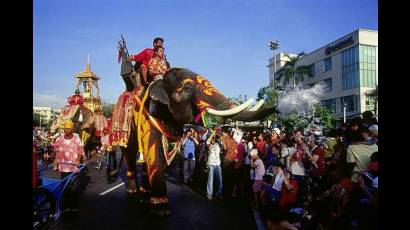 Festival del Elefante Laos