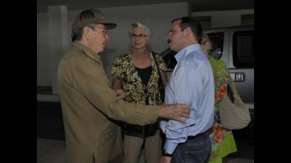 Recibió Raúl a Fernando González