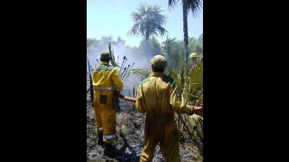 Incendio en San Felipe