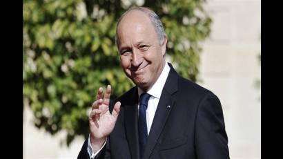 Canciller francés Laurent Fabius