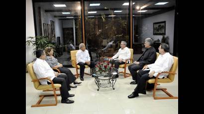 Sostuvo Raúl encuentro con el Presidente electo de El Salvador
