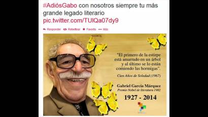 El Gabo en las Redes Sociales