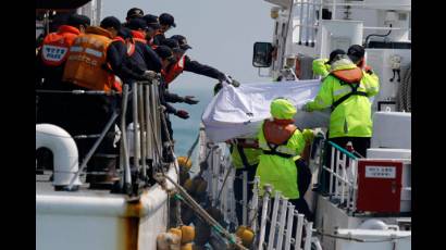Hundimiento del ferry Sewol en Sudcorea