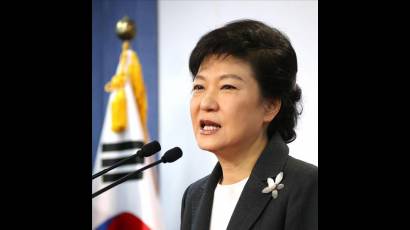 Presidenta sudcoreana Park Geun-hye