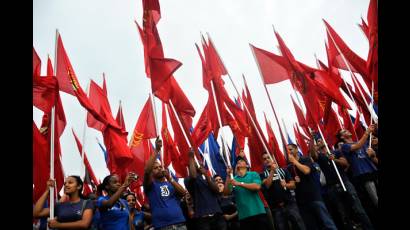 Desfile del Día Internacional de los Trabajadores