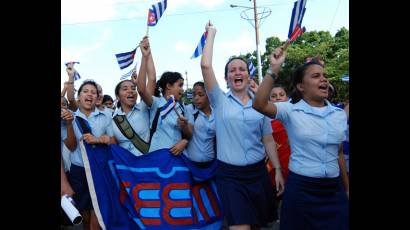 Estudiantes de enseñanza media