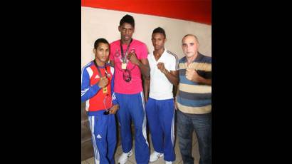 Boxeadores cubanos