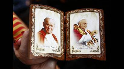 Juan Pablo II y Juan XXIII