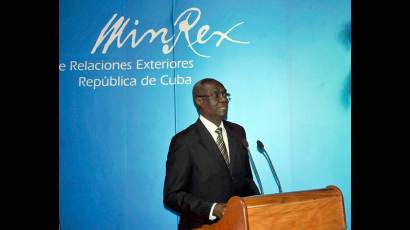 Embajador del Congo en Cuba