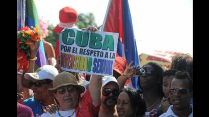 Cuba por el respeto a la diversidad sexual