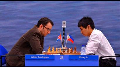 Leinier Domínguez y Wesley So