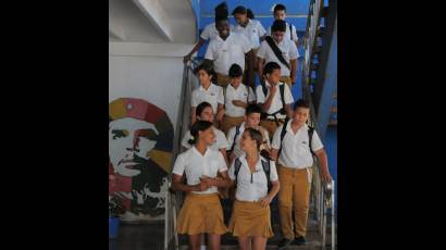 Estudiantes cubanos 