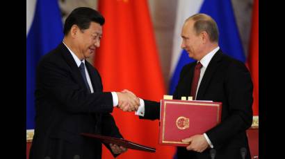 Xi Jinping y Vladimir Putin