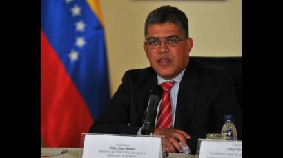 Elías Jaua Milano, Ministro de Relaciones Exteriores 