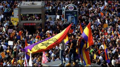 Manifestaciones en Madrid