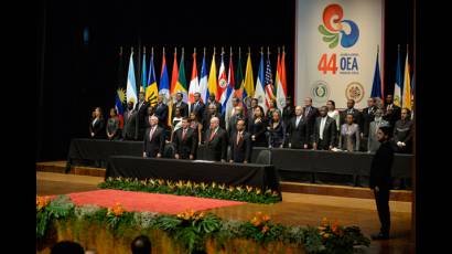 La 44 Asamblea ordinaria de la OEA