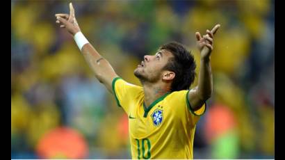 Neymar celebra