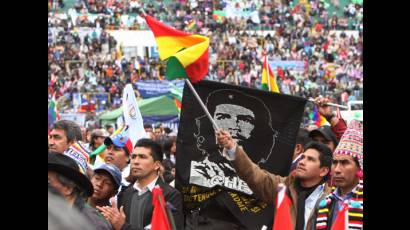 Aniversario 50 del G-77 celebrado en Bolivia