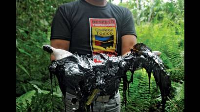 Contaminación de la Amazonia por Chevron