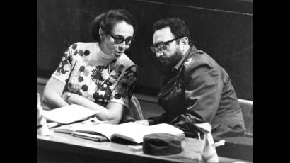 Fidel y Vilma