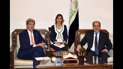  Nuri Al-Maliki y John Kerry 