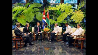 Sostuvo Raúl encuentro con el Canciller de Belarús