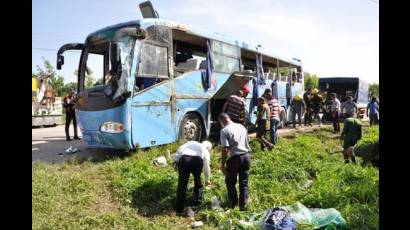 Accidente de tránsito en Sancti Spíritus